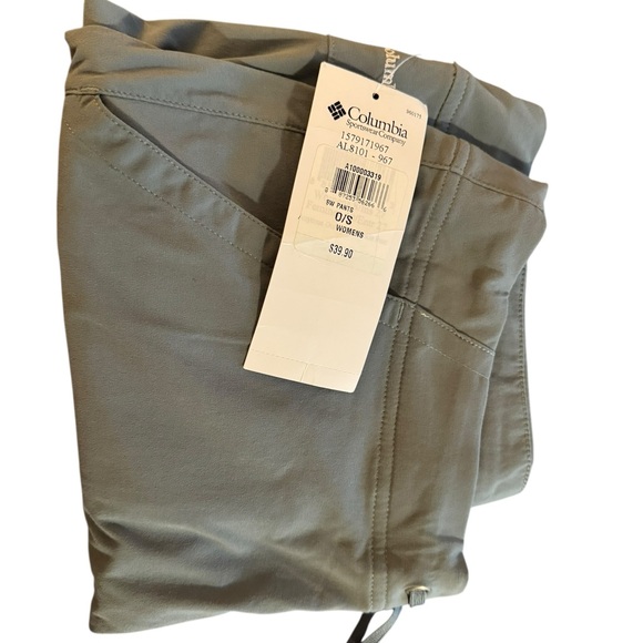 Columbia Women’s Pant – Green, Size 8 - Picture 6 of 8
